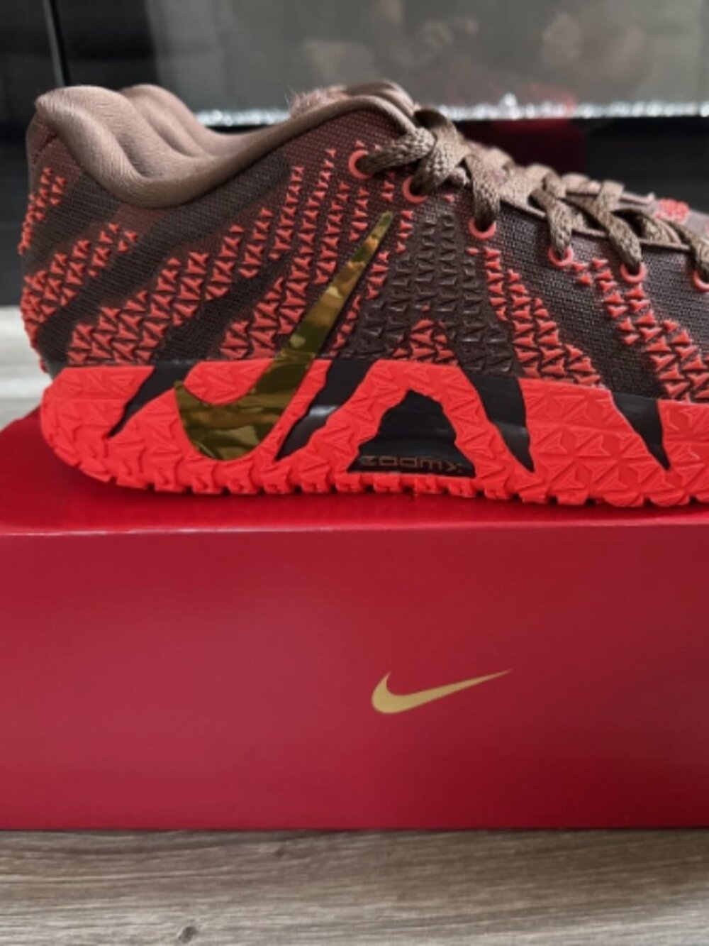 Nike Mens Ja 3 Lunar New Year Light Year of Horse Shoes Size 11.5M